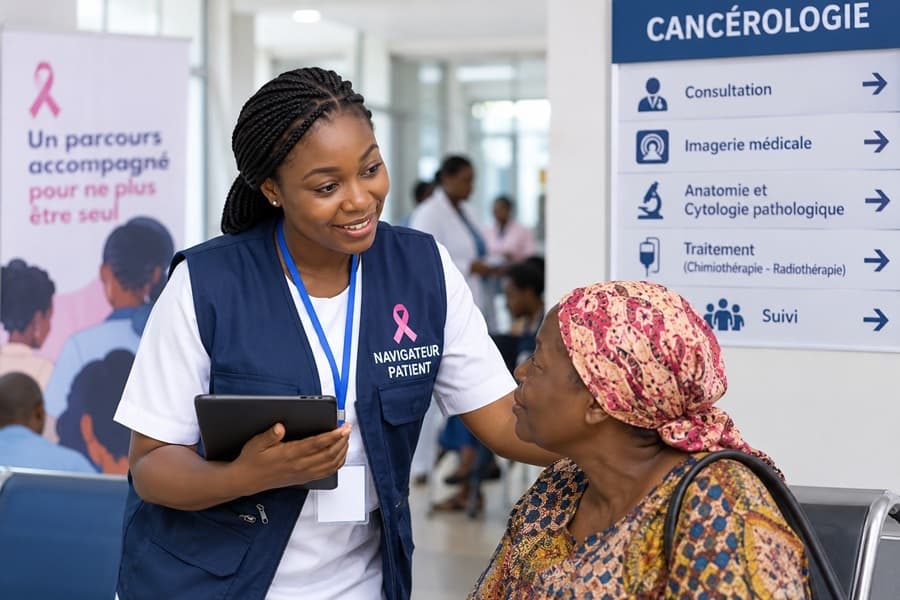 « Ne plus laisser le patient se perdre » : la Côte d’Ivoire teste une nouvelle façon d’accompagner les malades du cancer